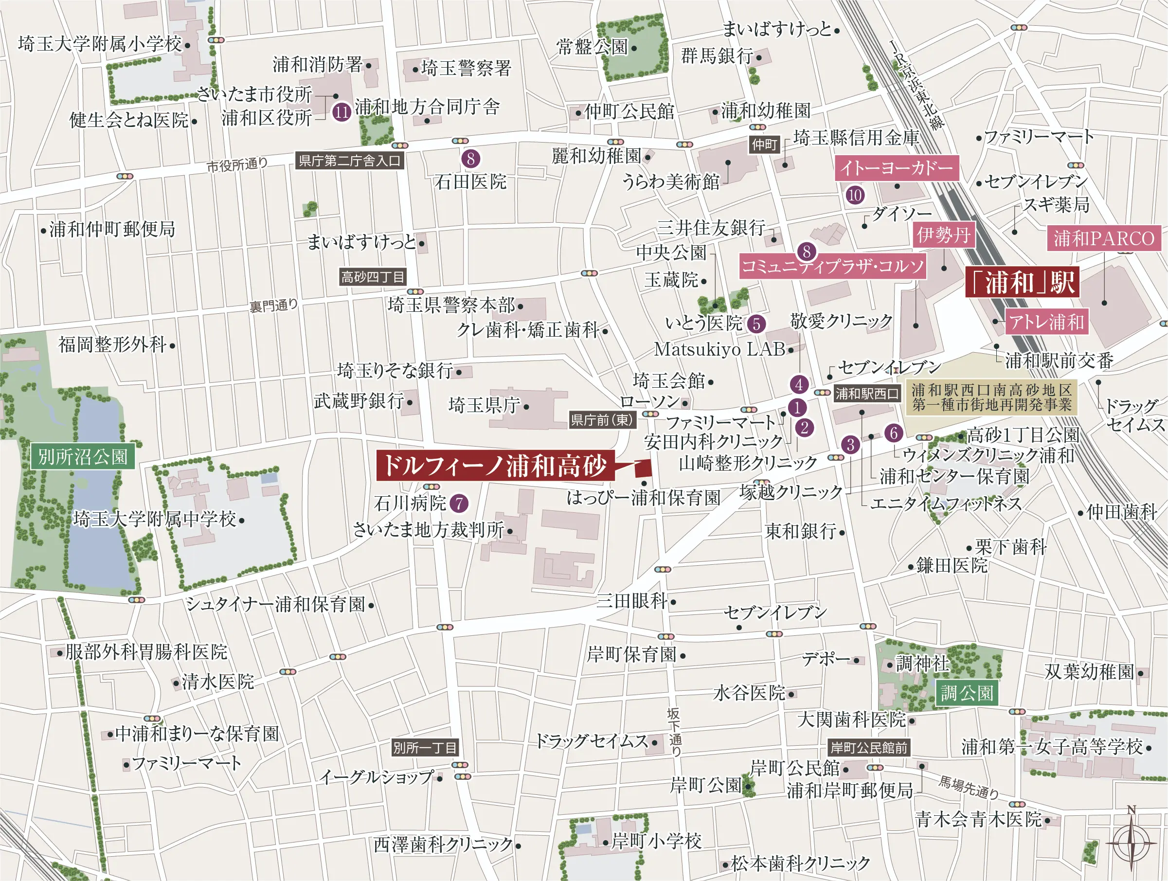 医療施設マップ